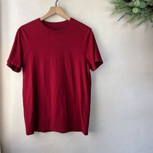 Goodfellow & Co Men's Red Crewneck Shirt